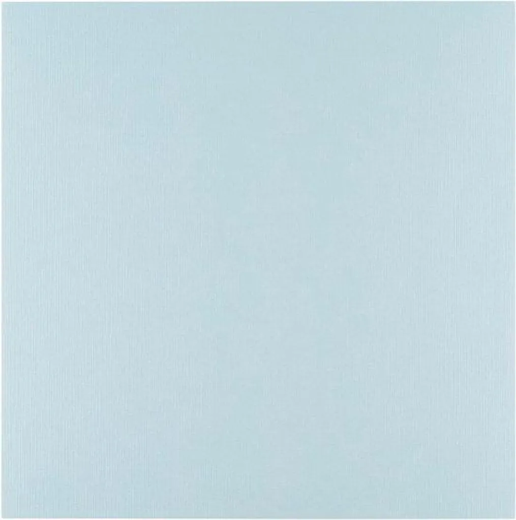 Feuille de scrapbooking bleu glacier 305 mm 250g pour album photos