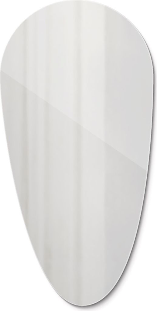 Spiegel Mit Einzigartiger Form – Tropfenförmiger Hängespiegel Oval- Schlafzimmer Wohnzimmer – Boho Stil Spiegel - 40 cm x 70 cm