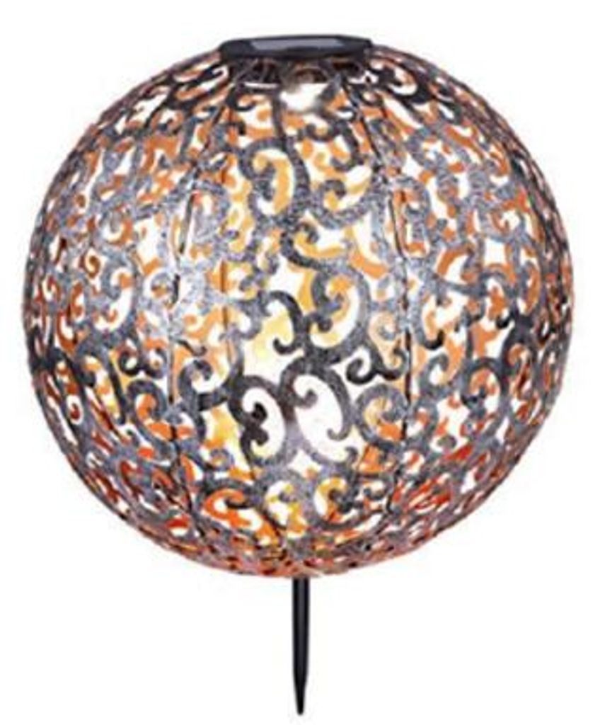 Kynast Garden LED SMD ciepła biała metalowa kula słoneczna Zdjęcie produktu 
