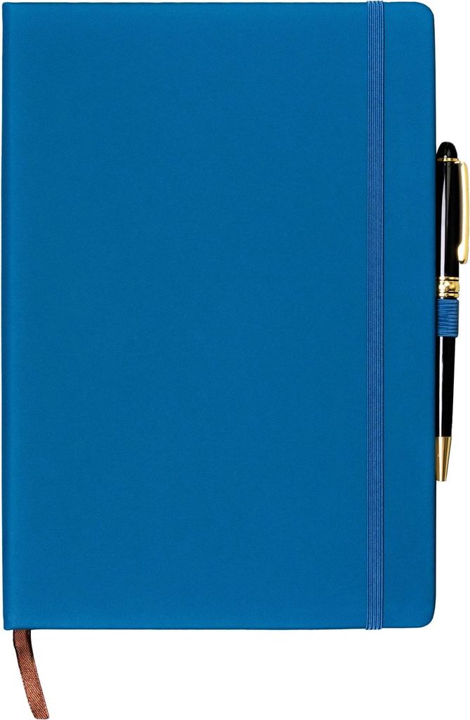 Peterson Notizbuch mit Stift Antewath Blau One size