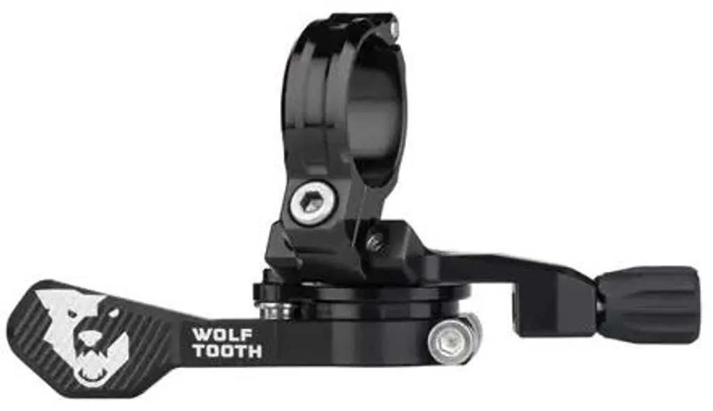 Commande de Vitesse Wolf Tooth Pro Clamp Argentée en Aluminium Usiné