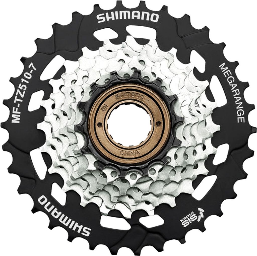Shimano Tourney Tz510 7s Kassette Schwarz,Silber 7s / Produktbild 