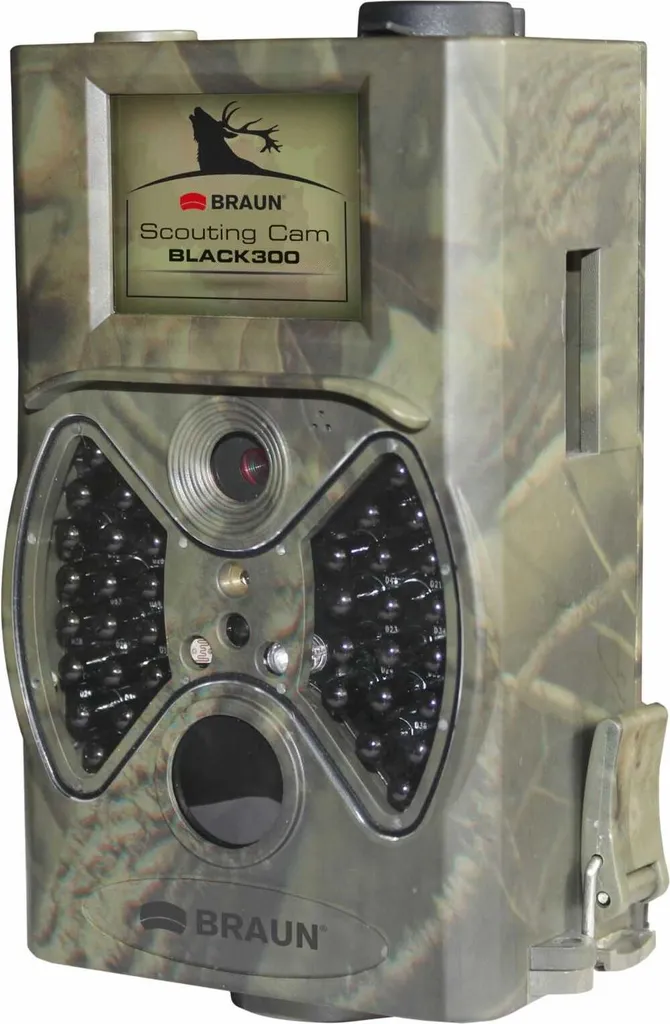 Braun Scouting Cam Black300 Appareil Photo de Nature Étanche et Robuste