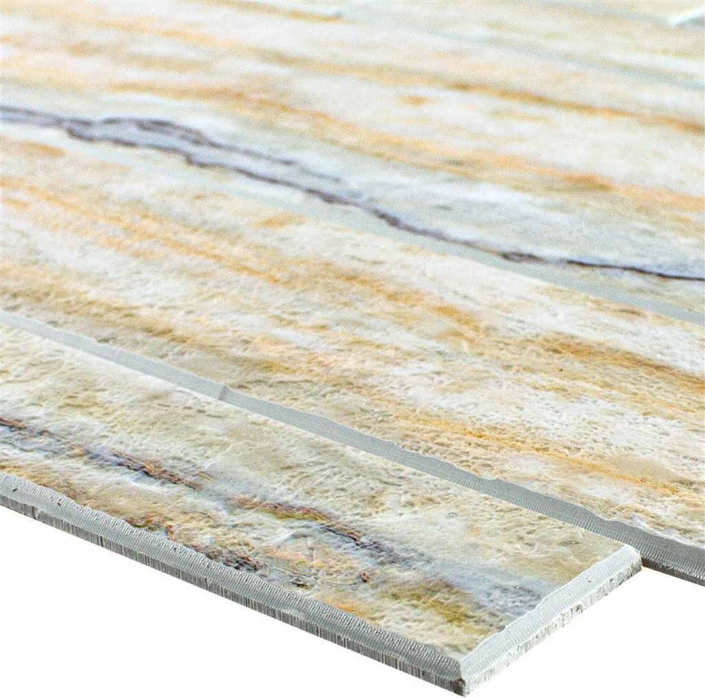 Mosaikfliesen Nube Selbstklebend Steinoptik Beige Grau