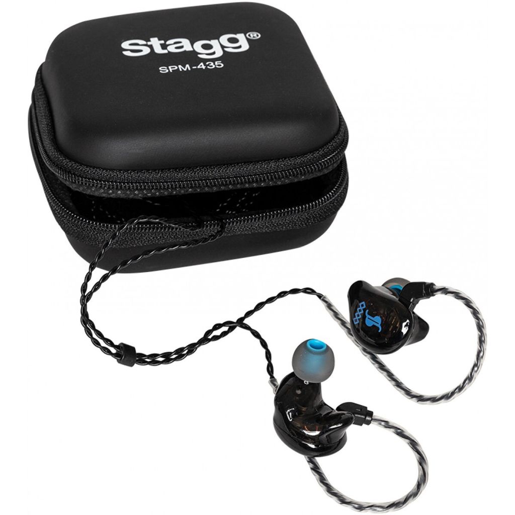Stagg SPM-435 BK Black Sluchátka za uši Obrázek produktu 