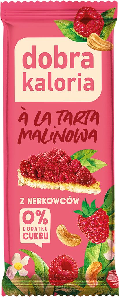 Baton daktylowo-malinowy Dobra Kaloria 35 g
