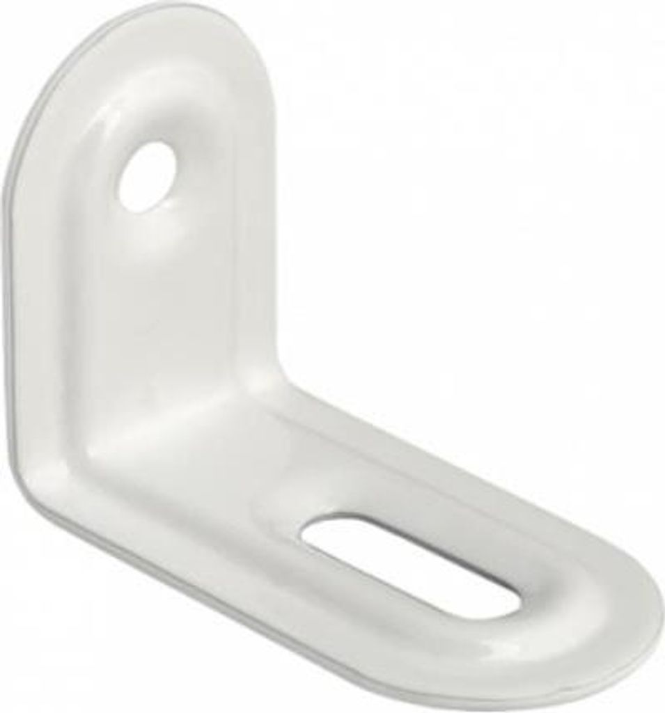Nastavovací držák s reliéfem 40 x 28 x 22 mm bílý Obrázek produktu 