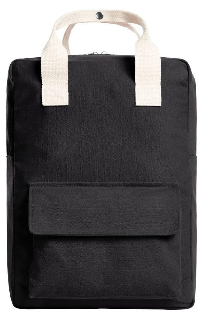 Halfar - Rucksack "Like", Unifarben LT3618 (Einheitsgröße) (Schwarz)