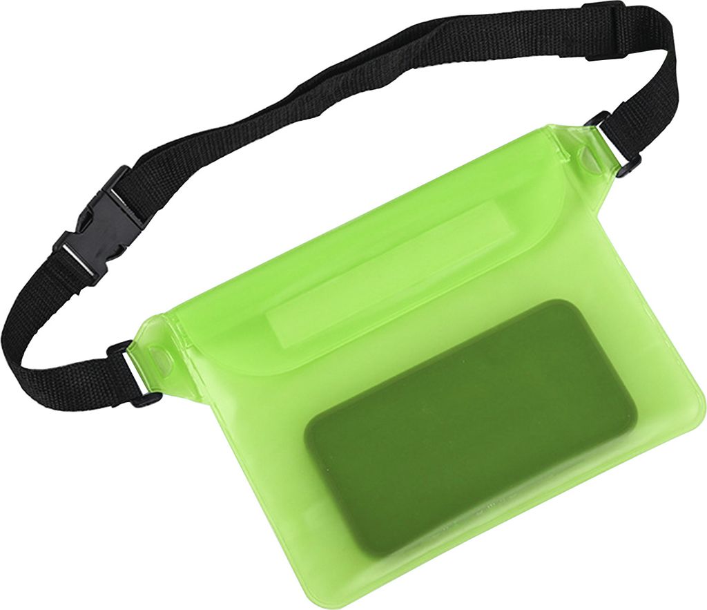 Wasserdichte Tasche mit verstellbarem Riemen, Bildschirm berührbare Hüfttasche, Gürteltasche, Wasserschutz, Telefon-Trockentasche für Kajakfahr...