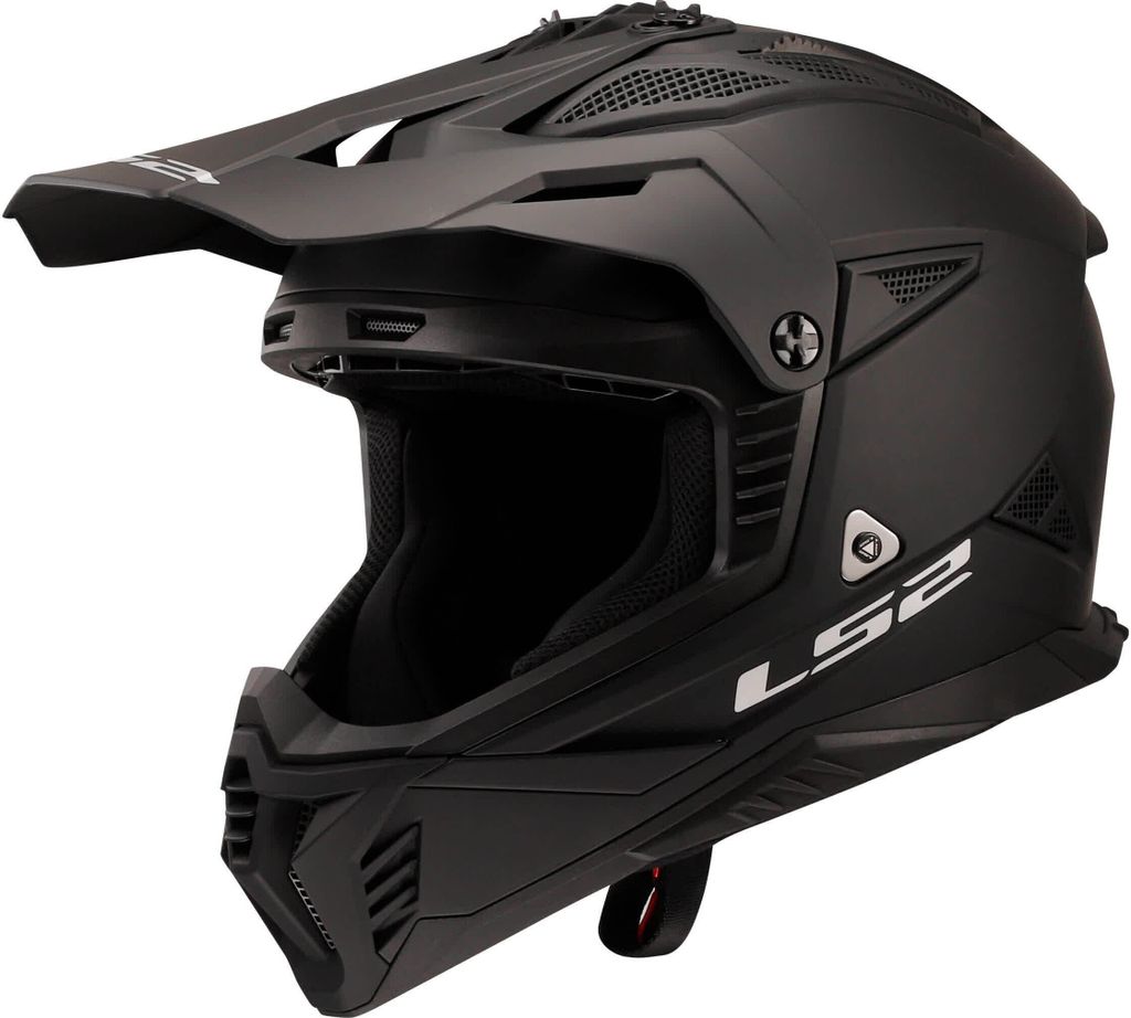 LS2 MX708 Fast II Solid motokrosová prilba, čierna matná, S Obrázok produktu 