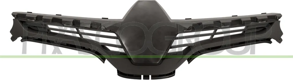 Grille de calandre robuste noire PRASCO RN4282001 pour Megane III 2008+