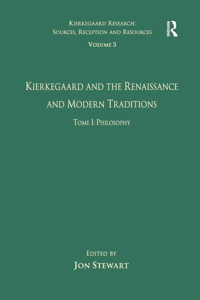 Volume 5 Tome I Kierkegaard And T – Lingua: Inglese