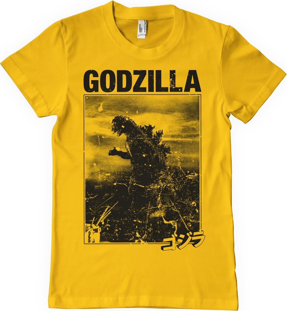 Godzilla Vintage T-Shirt - X-Large - Gold