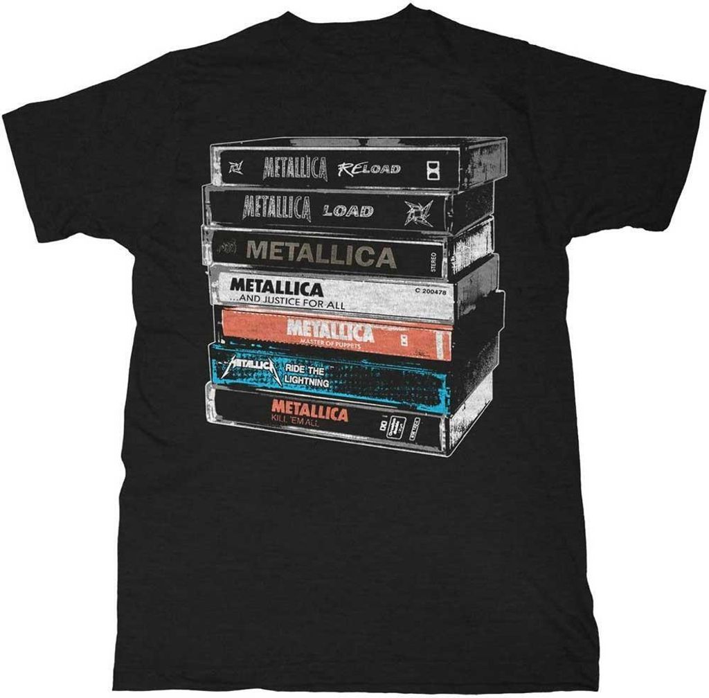 Metallica - T-Shirt für Herren/Damen Uni RO3847 (M) (Schwarz)
