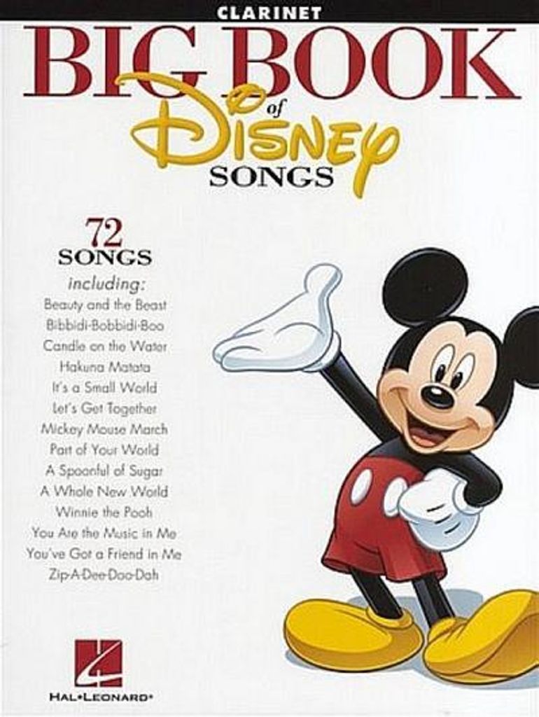 Das große Buch der Disney-Lieder (Klarinette)