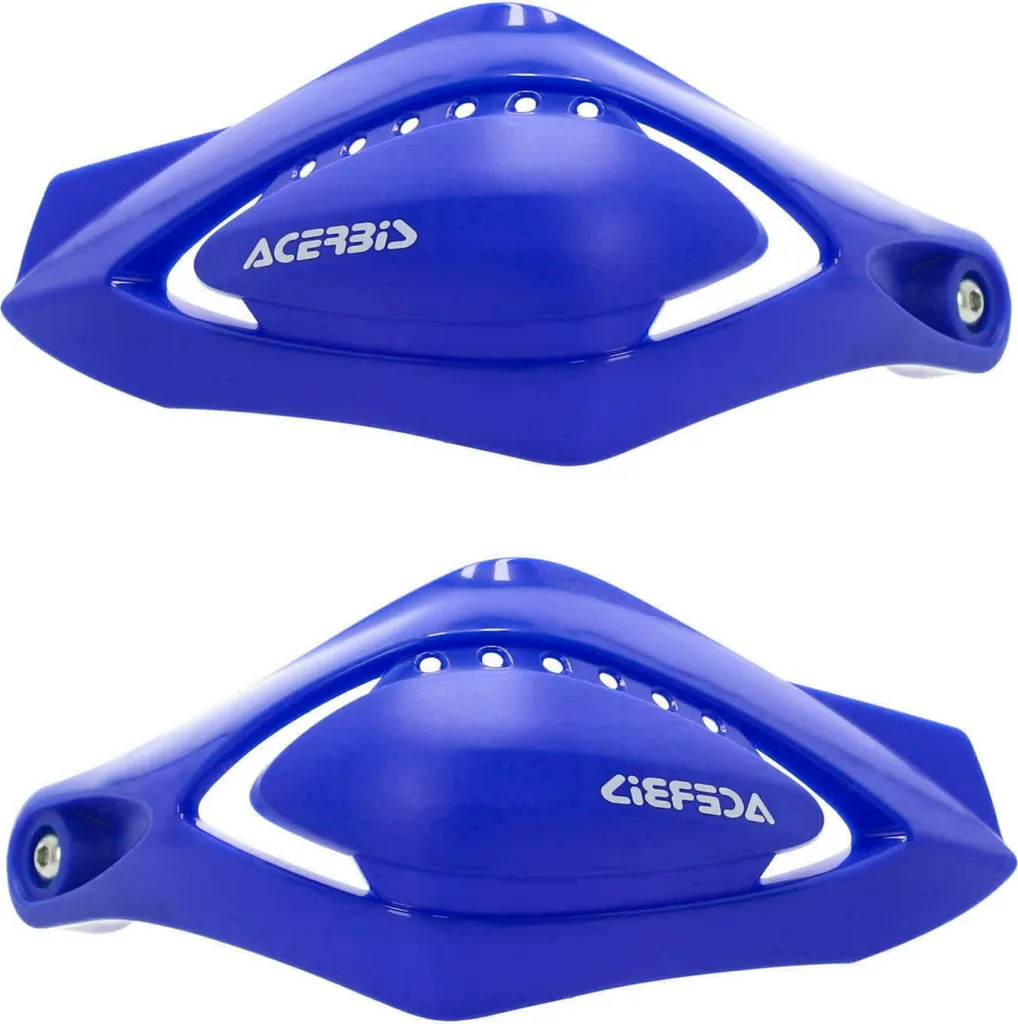 Protégez vos Mains en Moto avec les Gardes Mains Acerbis Zoom Fermés Bleu