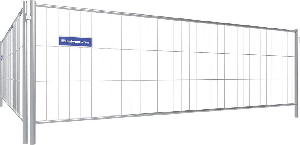 Schake Mobilzaun Profi Element ohne Haken und Ösen 3,5x1,2m