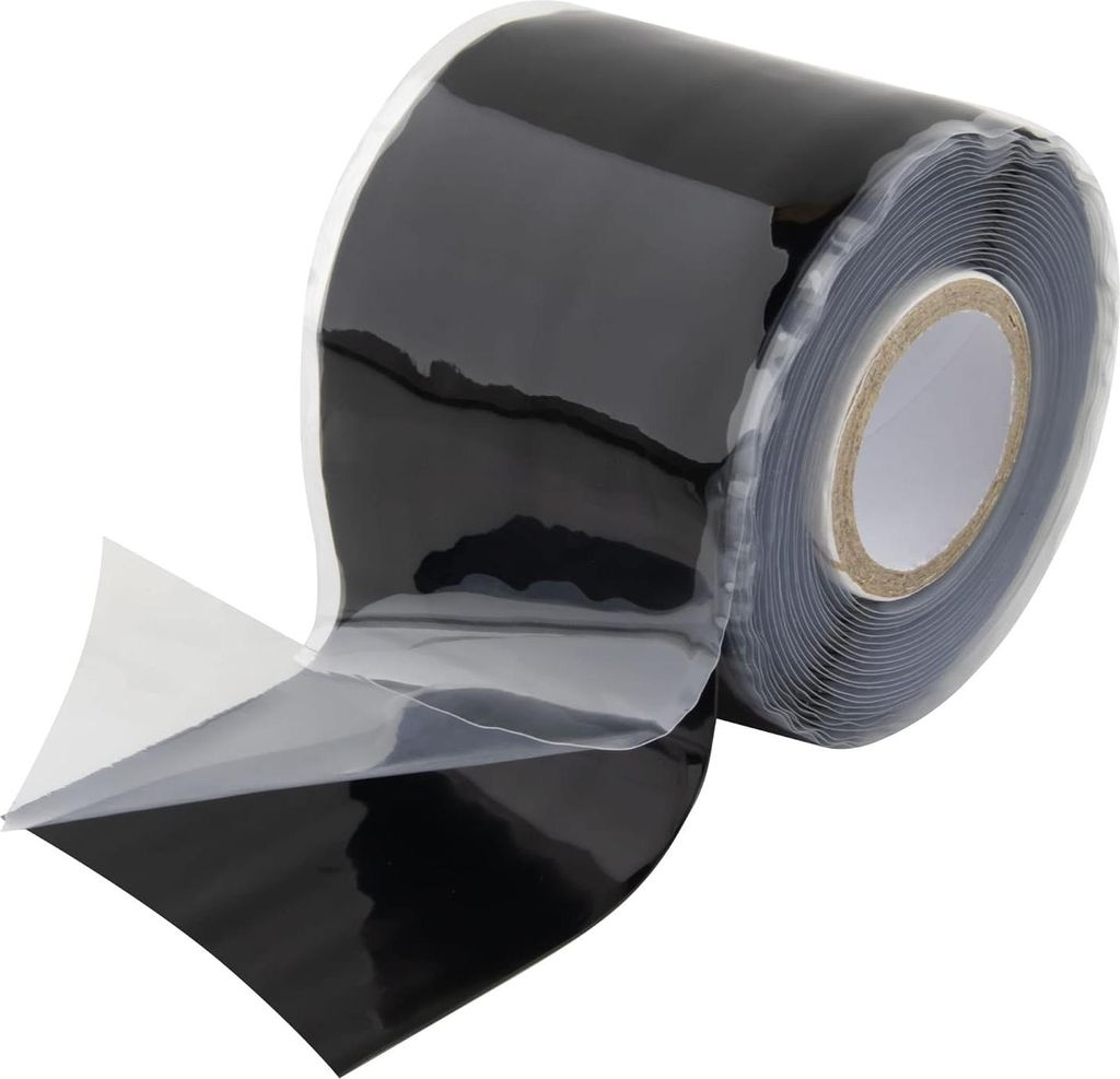 Wasserdichte Isolierungsbänder 5,0 cm x 3 Meter - elastische selbstschließende Silikonbänder für Schlauch- und Kabelreparaturen