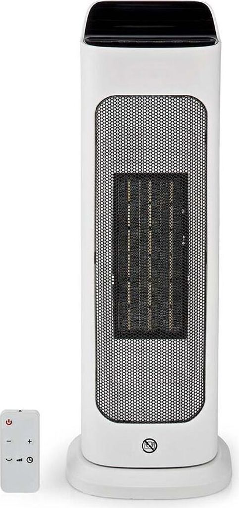 Keramik Turmheizlüfter, 1400/2000 Watt, Fernbedienung, H 50 cm