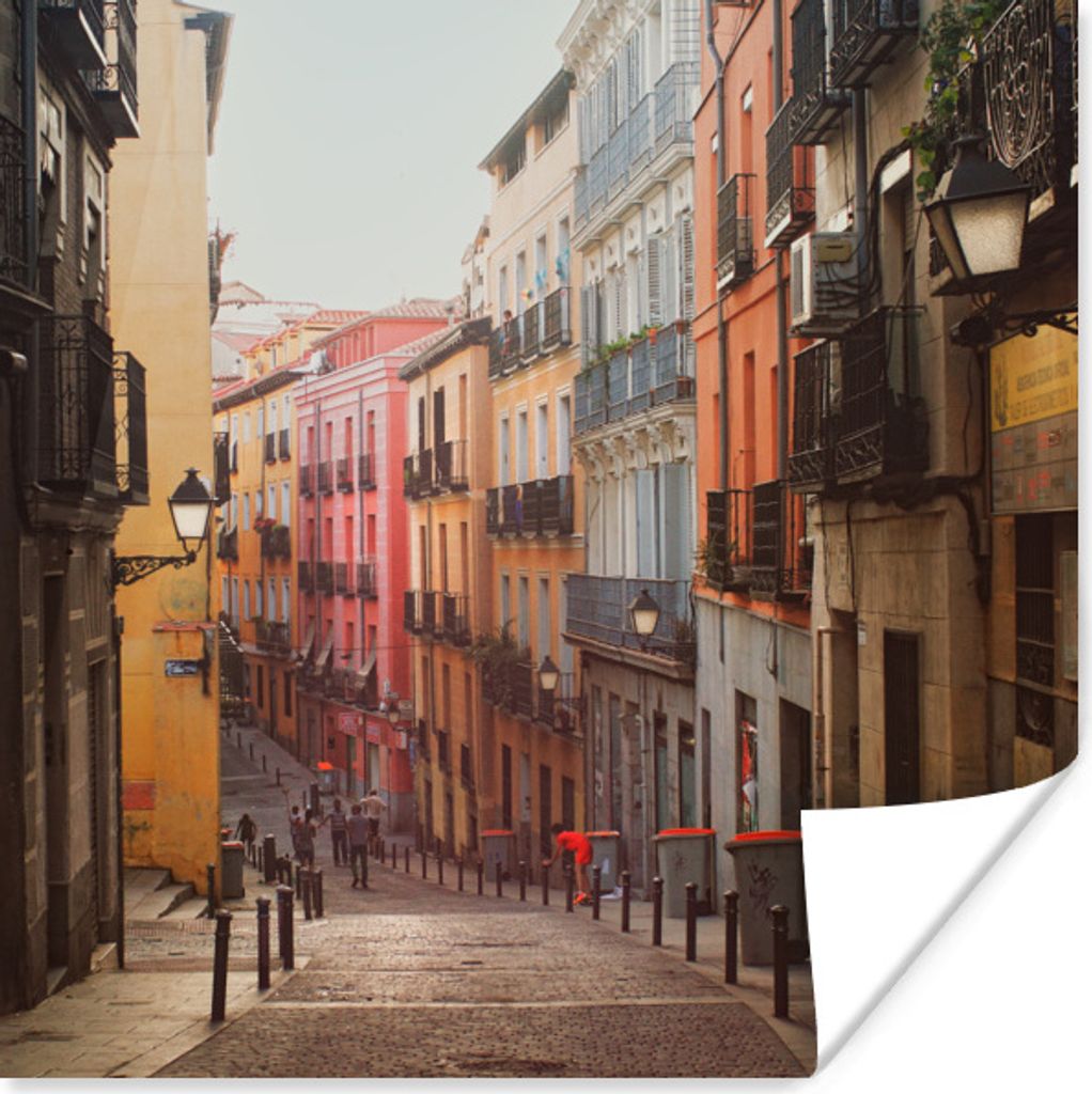 MuchoWow Poster Madrid - Spanien - Startseite 30x30 cm - Wandposter - Printing