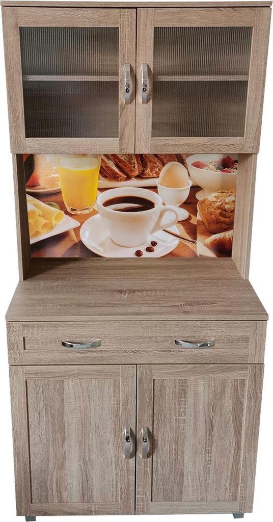 Küchenbuffet 1 Schublade Blanca Bistro Produktbild 