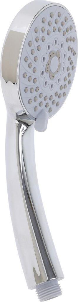 Duschkopf 5 Funktionen, verchromter Stahl, Ø 9,5 cm, mit Schlauch aus Edelstahl