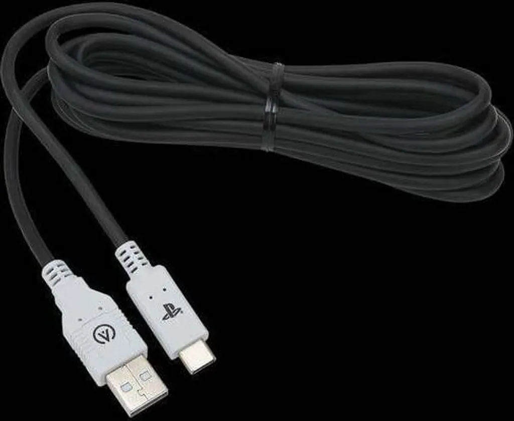 Câble USB-C PS5 PowerA 3m - Fini les Pannes de Batterie en Plein Jeu