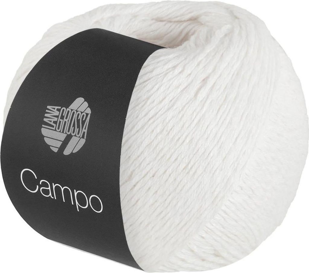 Lana Grossa - Campo 0001 weiß Produktbild 