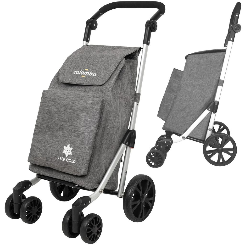 Einkaufstrolley Einkaufswagen Einkaufstasche faltbar 44 L Produktbild 