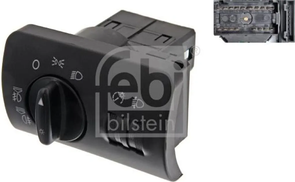 Commutateur d'éclairage FEBI 37487 OE 4B1941531C pour Audi A6 4B C5