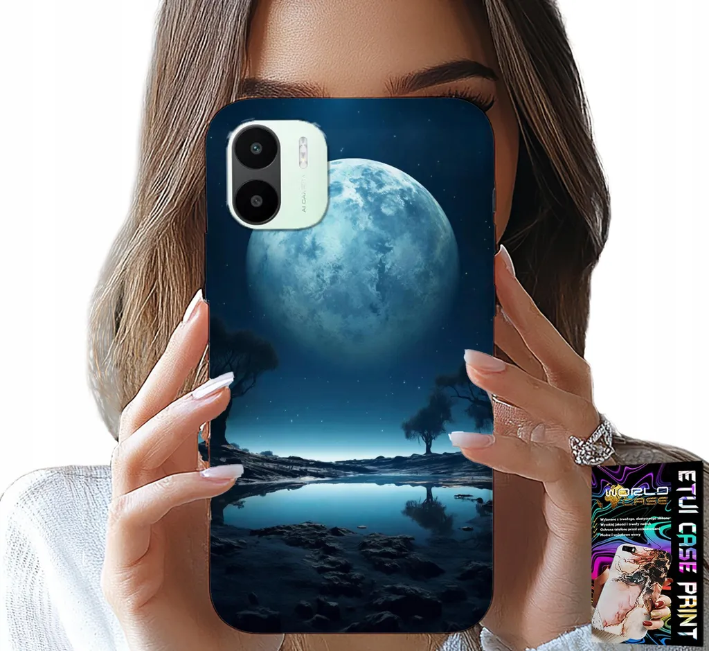 Custodia Redmi A2 Luna Piena + Vetro: Il Kit Indispensabile per il tuo Xiaomi