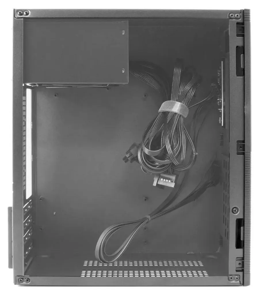 Boîtier PC Coolbox M440 Noir avec Connectique Façade et Design ATX