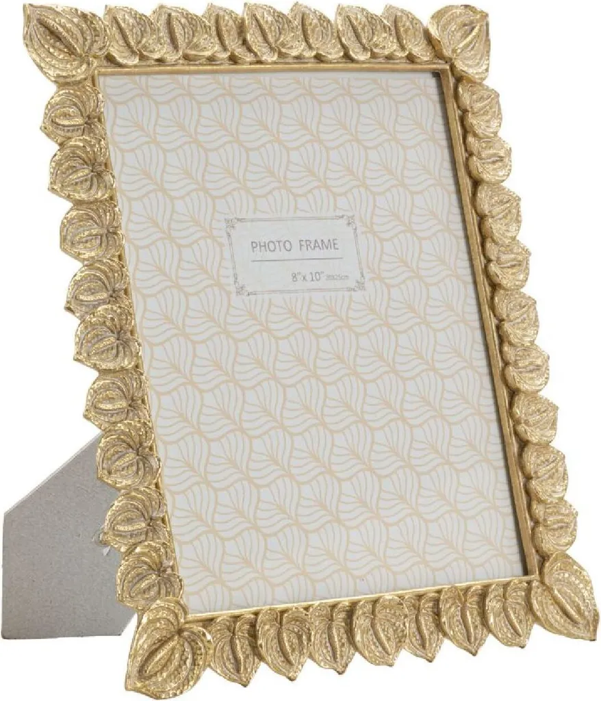 Cornice Mauro Ferretti Anthurium 20x25 Oro | Portafoto Design Luxury