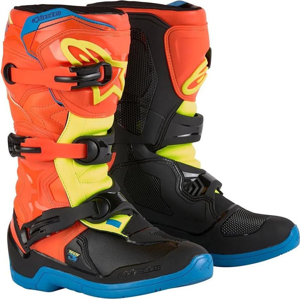 Alpinestars Tech 3 offroad-laarzen, oranje, maat EU 33, Productafbeelding 