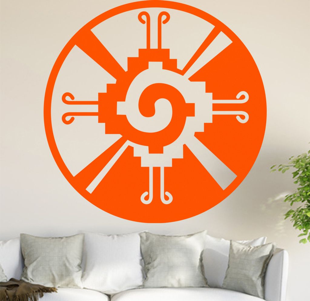Hunab Ku Wandtattoo in 6 Größen - Wandaufkleber Wall Sticker - Dekoration, Küche, Wohnzimmer, Schlafzimmer, Badezimmer