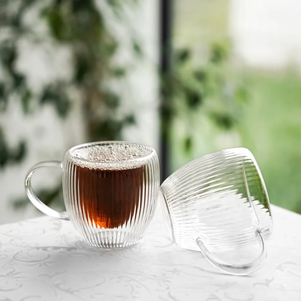 EcoBrew Coperchio In Vetro Di Ricambio Per Tazza Termica 340g E 473g
