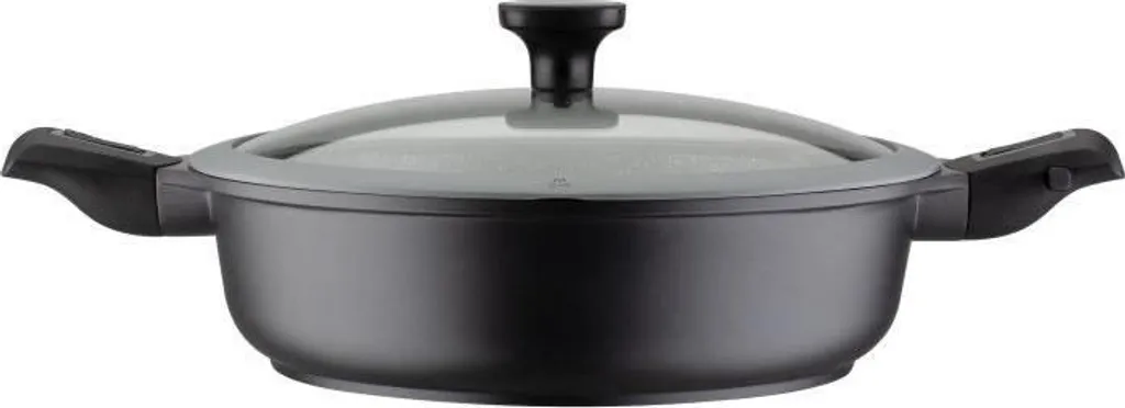 Padella Induzione 28cm Alluminio Antiaderente | Manico Staccabile