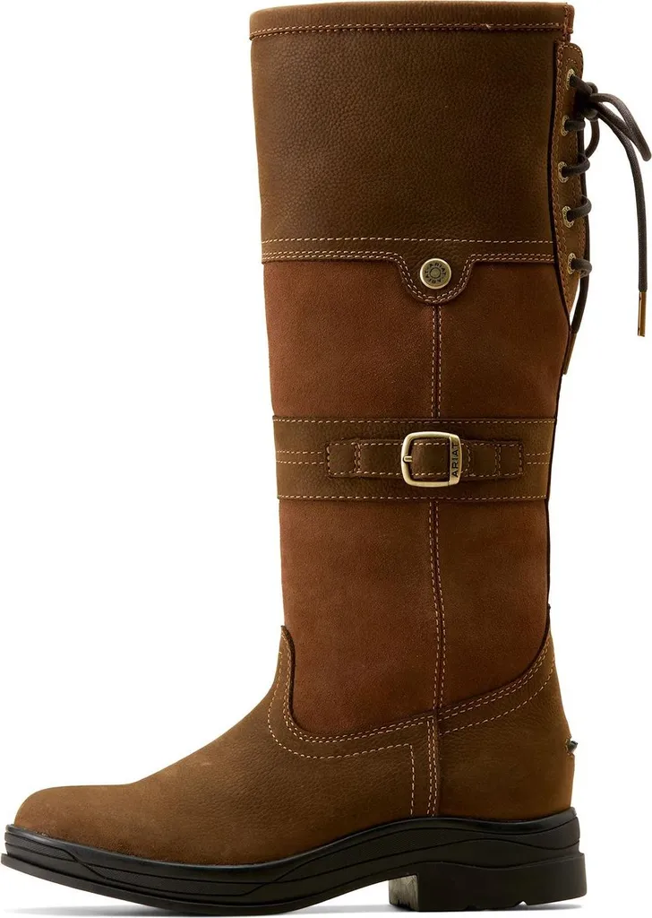Bottes d'Écurie Ariat Langdale Java H2O idéales pour Cavalier Outdoor