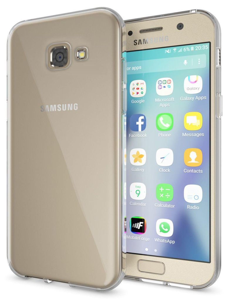 NALIA Hülle "GLAZE" für Samsung Galaxy A5 (2017) - Klare Produktbild 