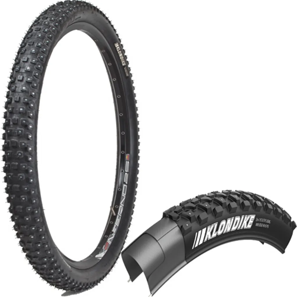 Pneu Kenda Klondike Wide 26x2,10 K-1013 pliable noir pour vélo hiver