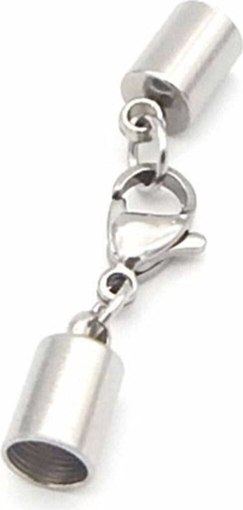 Karabiner 6 mm Silber, Menge:3 Stück Produktbild 