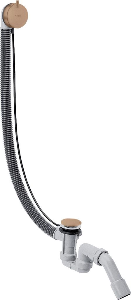 hansgrohe AXOR Flexaplus S Komplettset, Ab- und Überlaufgarnitur, für Sonderwannen, 58318310