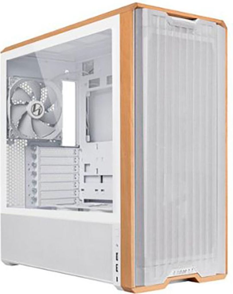 Lian Li Lancool LAN217W Computergehäuse Midi Tower Weiß, Produktbild 