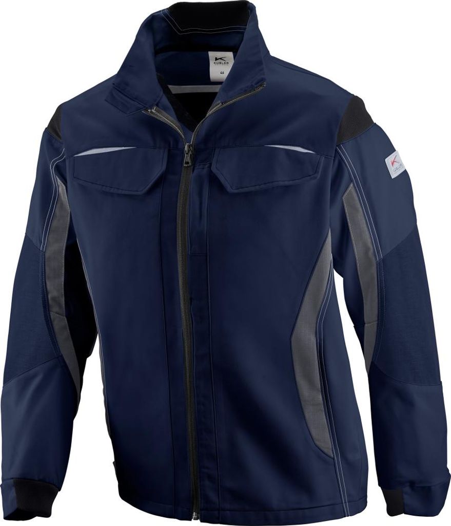 Kübler Jacke PULSSCHLAG dunkel-blau/anthrazit Größe 62