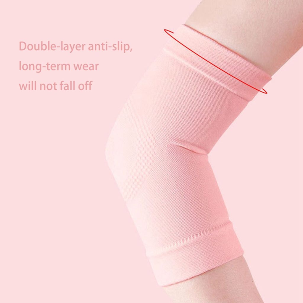 4 Paar(8 Stücke) Outdoor Sport Ellenbogen Schutz Elastische Produktbild 2