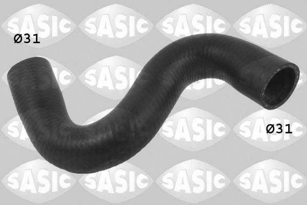 SASIC 3400006 Kühlerschlauch OE 1343EL kompatibel mit C4er, C4, 307