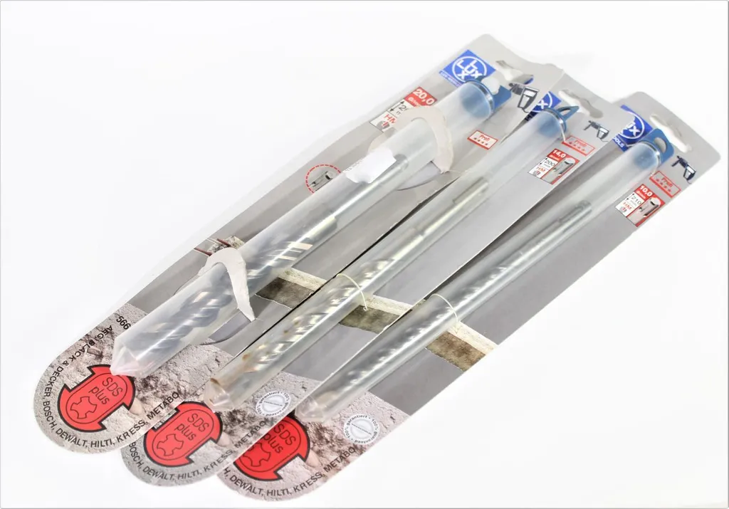 Set Punte LUX HM SDS-plus Muratura ø10 14 20mm | Alta Resistenza