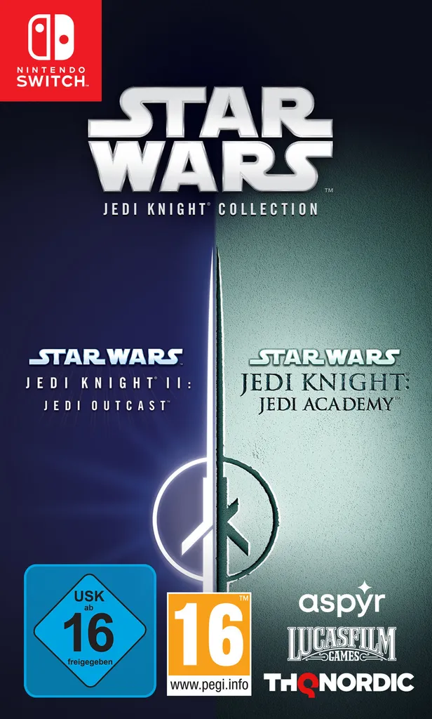 Star Wars Jedi Knight Collection Switch Sabres Laser et Force Code