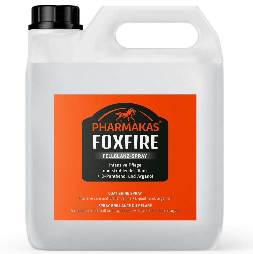 Pharmakas Horse Fitform Fellglanzspray Foxfire Produktbild 