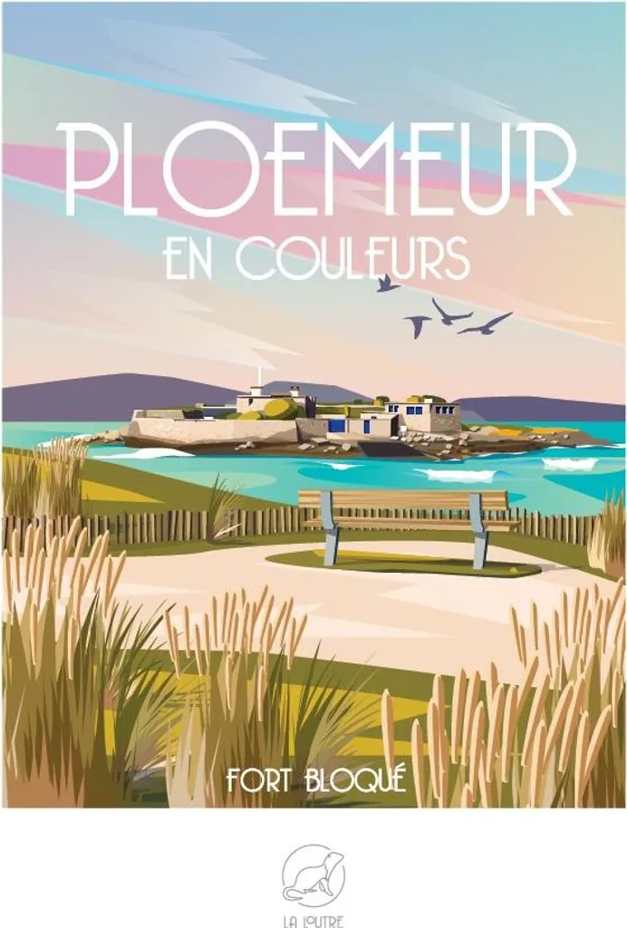 Puzzle Fort Bloqué Ploemeur 1000 pièces - Haute qualité d'impression mat